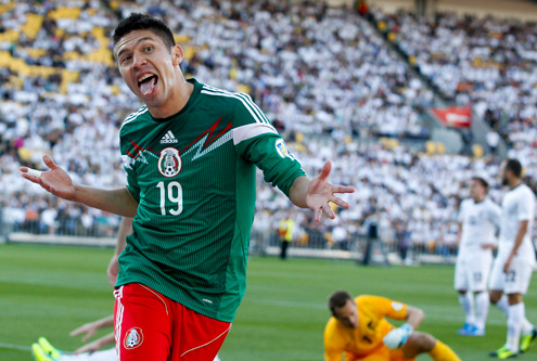 Mexico gana a Nueva Zelanda 4-2